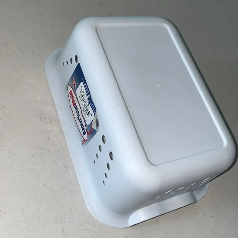 American Maid Rectangular Dish‎ Basin - White